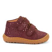 Froddo First Step Barefoot Girls Shoe - Bordeaux+