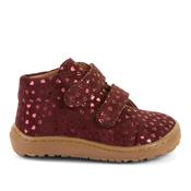 Froddo First Step Barefoot Girls Shoe - Bordeaux+