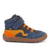 Froddo Tex Go Barefoot Boys Waterproof Boot - Blue/Denim