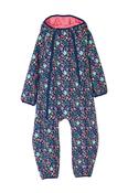 Little Lighthouse Jamie Girls Puddlesuit - Flora