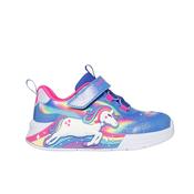 Skechers Unicorn Chaser Girls Runner - Blue/Multi