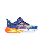 Skechers Flex Glow Ultra Boys Runner - Blue/Multi