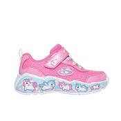 Skechers Play Scene Fun Squad Girls Runner - Pink/Multi