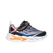 Skechers S Lights Flex Glow Ultra Boys Runner - Black/Silver image