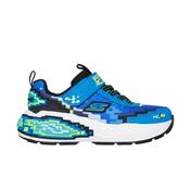 Skechers Mega Craft 4k Boys Runner- Black/Lime