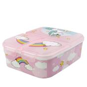 Unicorn Rainbow Multiple Compartment Lunchbox image