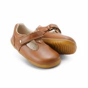 Bobux SU Louise Mary-Jane Girls Shoes - Caramel