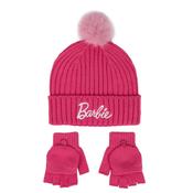 Cerdá Barbie Hat &amp; Gloves Set - Pink