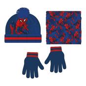 Spiderman 3 Piece Bobble hat, Snood &amp; Gloves Set