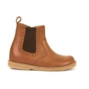 Froddo Chelys Brogue Girls Boot- Cognac