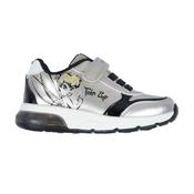 Geox Tinker Bell Girls Runner - Platinum/Black
