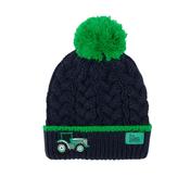 Bobbie Bobble Hat - Green Tractor image