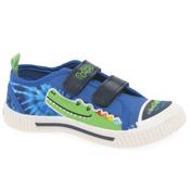 Podler Royce Crocodile Boys  Runner - Blue/Lime