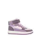 Garvalin Mat Girls High-Top Runner - Lavender/Pink