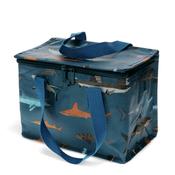Insulated Lunch Bag Sharks - Navy / Multi image