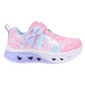 Skechers Flutter Lights-Kind Spirit Girls Runner - Pink/Lavender