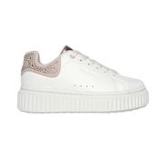Skechers Hi Ridge Girls Runner - White/ Rose