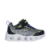 Skechers Lights Vortex 2.0-Zorento Toddler Boys Runner - Black/Yellow