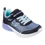 Skechers Microspec-Rejoice Racer Girls Runner - Black/Multi