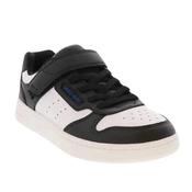Skechers Quick Street Boys Runner - Black/ White
