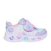 Skechers Lovin Reflection Girls Runners - Lavender/Light Pink image