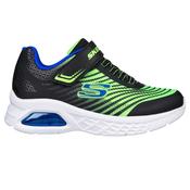 Skechers Microspec Max II Boys Runner - Black/Blue/Lime