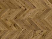 Barista Arabica Oak Stained Brushed Matt Varnished Chevron 110mm