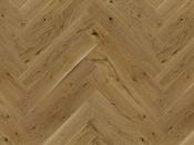Barista Arabica Oak Stained Brushed Matt Varnished Herringbone Optilock 110mm