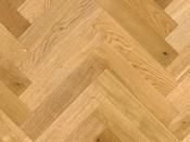 Herringbone Oak Hampton Brushed Matt Varnished 90mm