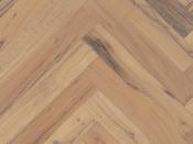 Herringbone Historic Reclaimed Meribel Oak Natural Oiled 90mm