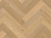 Herringbone Oak Rhode Island Smoked White Matt Varnished 90mm
