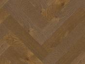 Herringbone Oak Stamford Stained Brushed Matt Varnished 90mm
