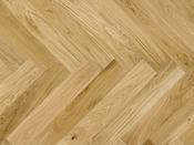 Barista Crema Oak Brushed Matt Varnished Herringbone Optilock 130mm