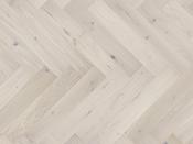 Barista Mocha Oak Stained Brushed Matt Varnished Herringbone Optilock 130mm