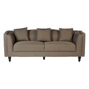 Feya 3 Seat Mink Fabric Sofa image
