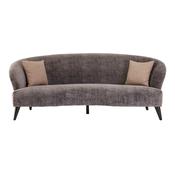 Reine Grey Velvet 3 Seat Sofa image