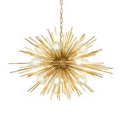 Chandelier Boivin (Matte brass finish)