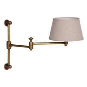 Adjustable Gold Arm Wall Light