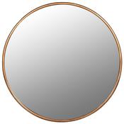 Elena Extra Large Gold Round Mirror 120cm image