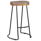 Wooden Top Bar Stool image