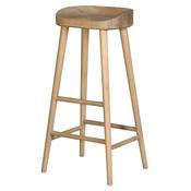 Oak Bar Stool seat height 79cm