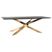 Dining Table Blackbone Gold 240x100 image