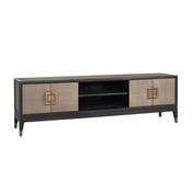 TV-Unit Berlin with 4-Doors Shagreen image