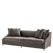Sofa Candice- Grey Velvet image