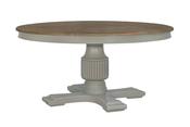 Ashling Round Dining Table Smoked Oak - Hardwick White Ø140cm image