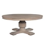 Ashling Oak Round Dining Table 160cm in All Natural image