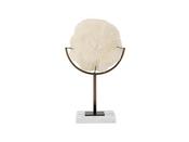 (White Faux Coral on Stand Small)