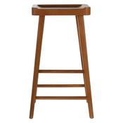 Natural Oak Counter Stool seat height 71cm image
