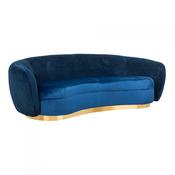 Weston Velvet Sofa - Navy image