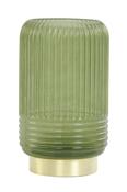 Table Lamp LED - Green Glass image